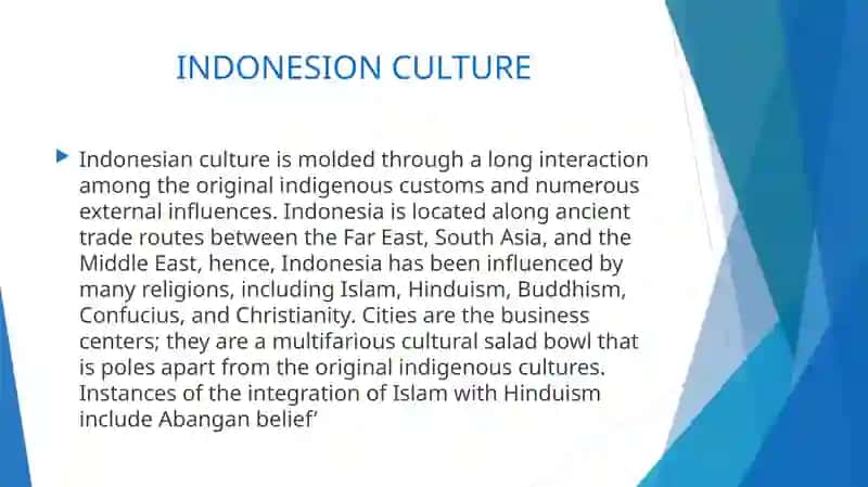 INDONESION CULTURE 2