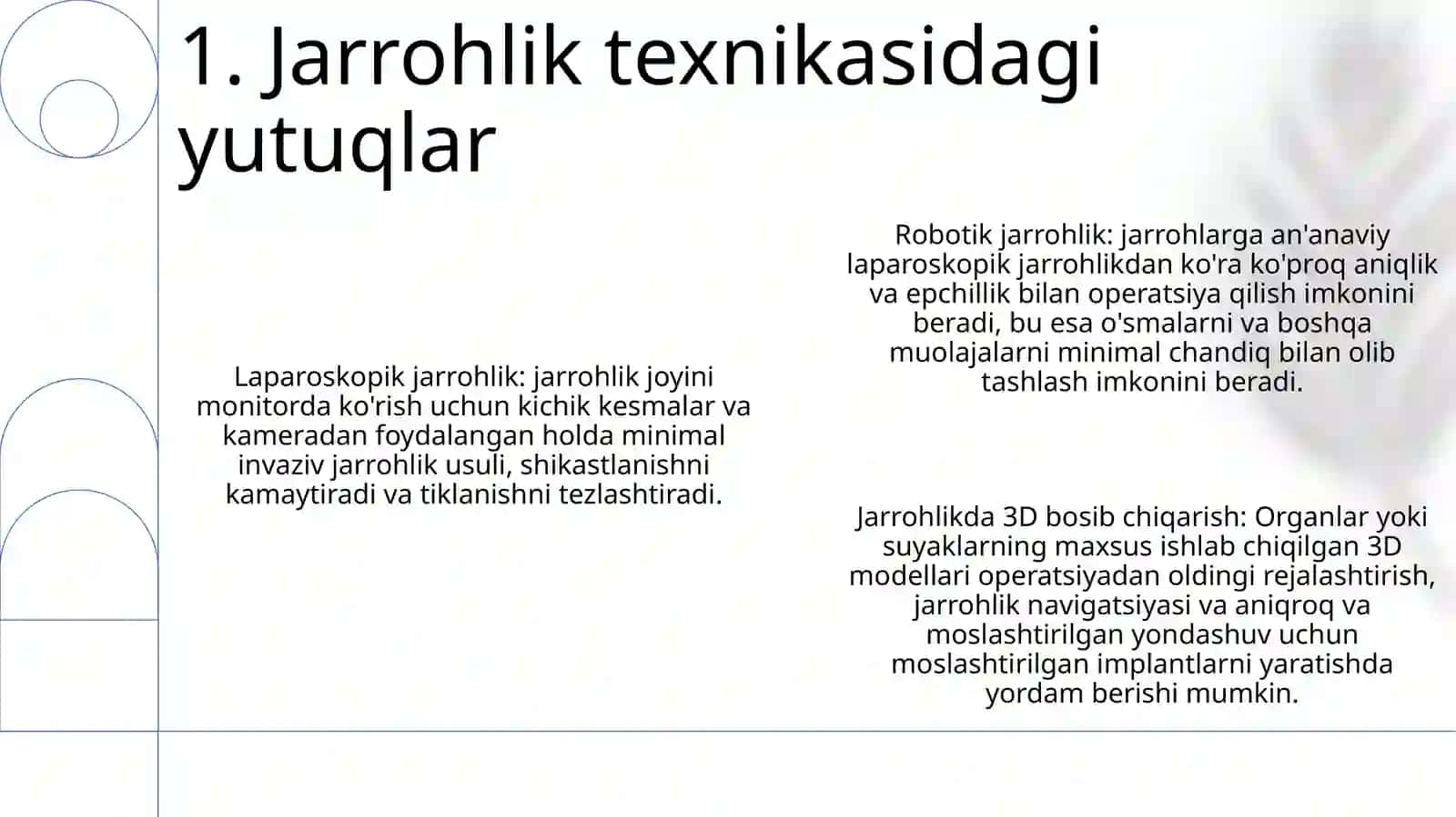 Zamonaviy Tibbiyot Texnologiyalari 2