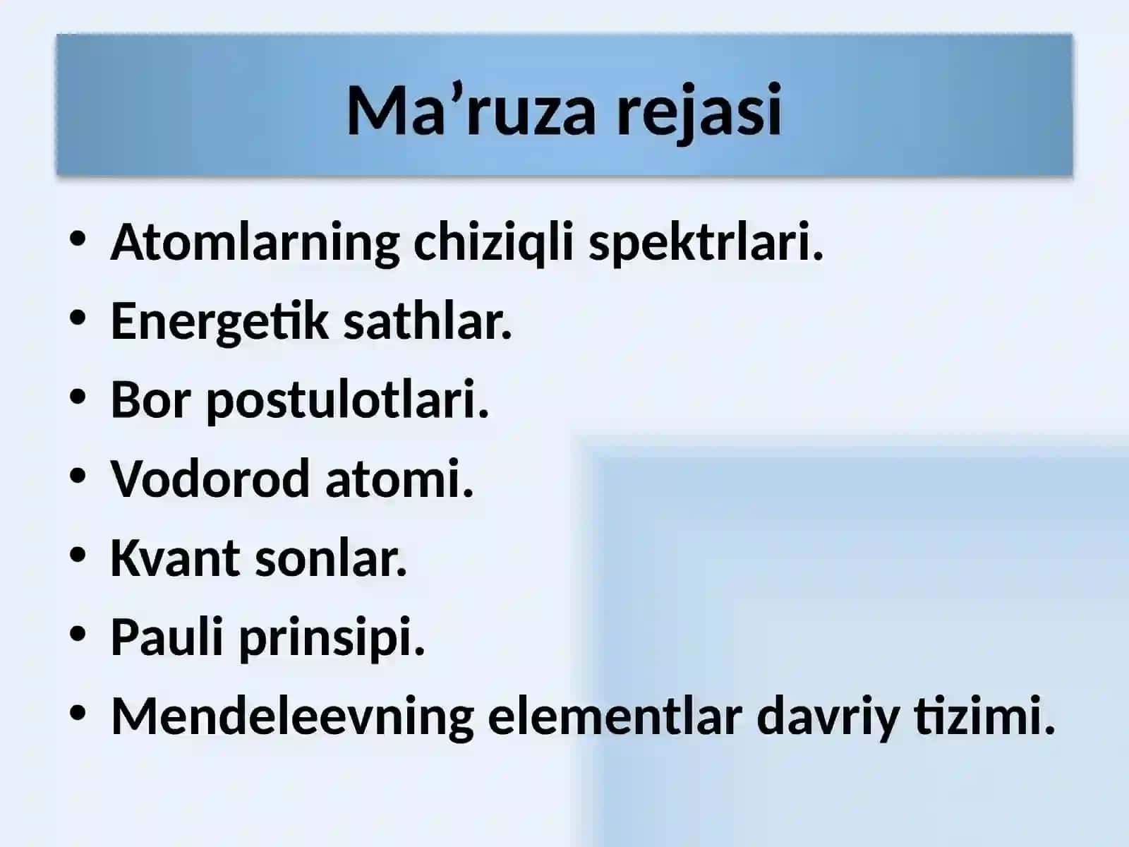 Atomlarning  chiziqli  spektrlari 2