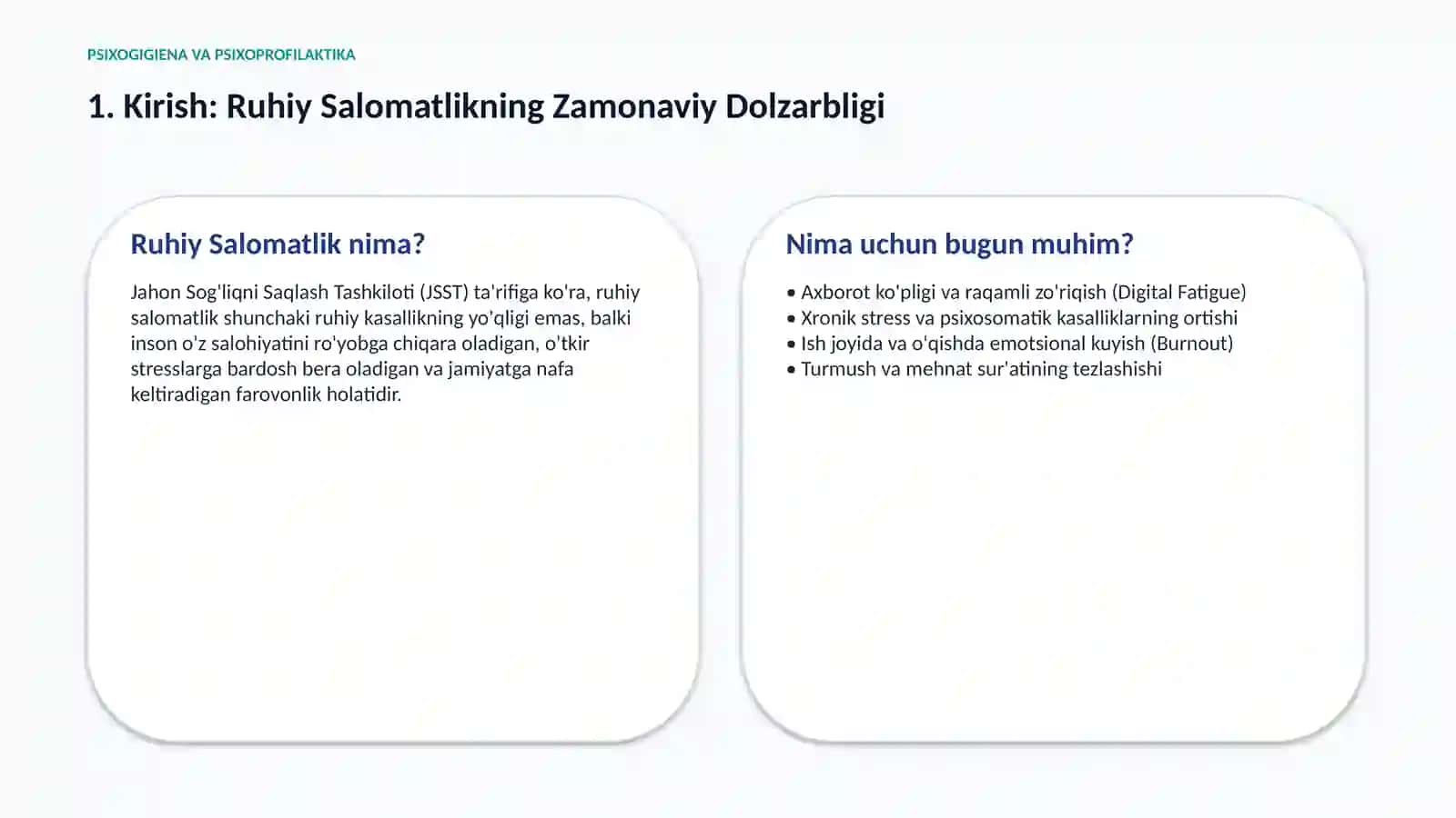 PSIXOGIGIENA VA PSIXOPROFILAKTIKA ASOSLARI 2