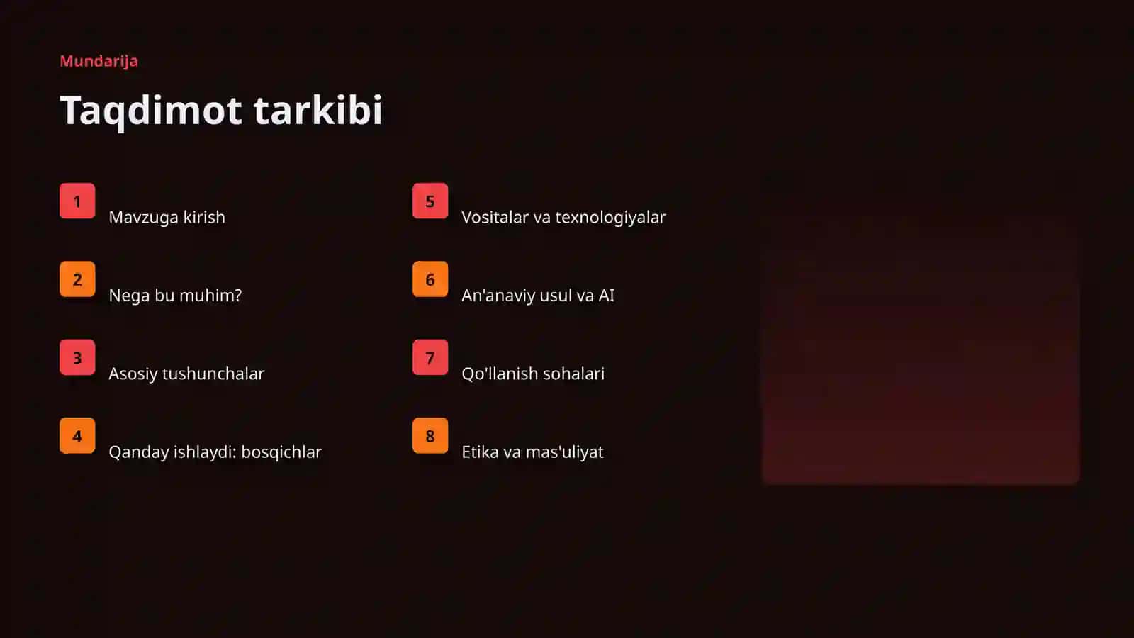 Sun'iy intellekt • premium taqdimot 2