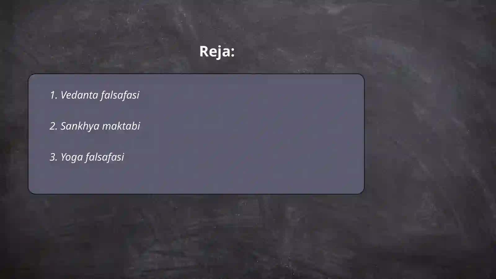 Vedanta falsafasi 2