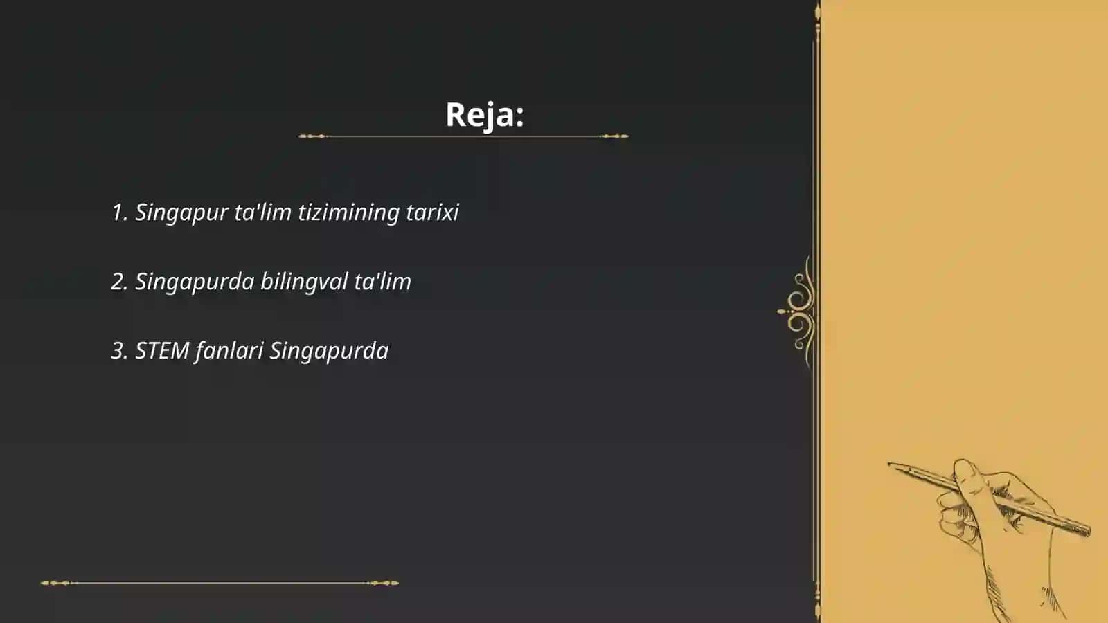 Singapur taʼlim tizmi 2