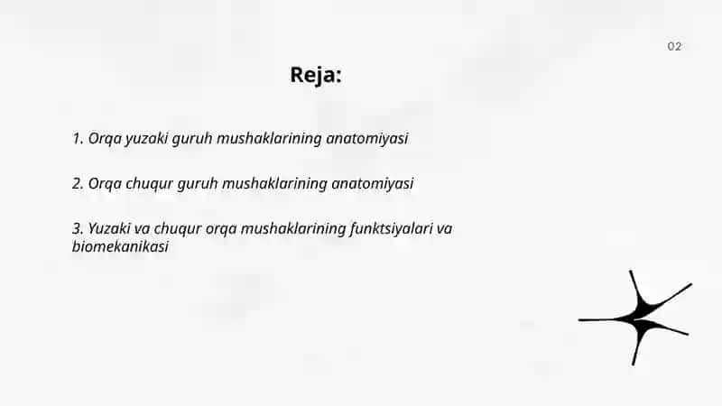 GAVDANING ORQA GURUH YUZA VA CHUQUR GURUH MUSHAKLARI.ULARNINGYOSHGA QARAB O‘ZGARISHI 2