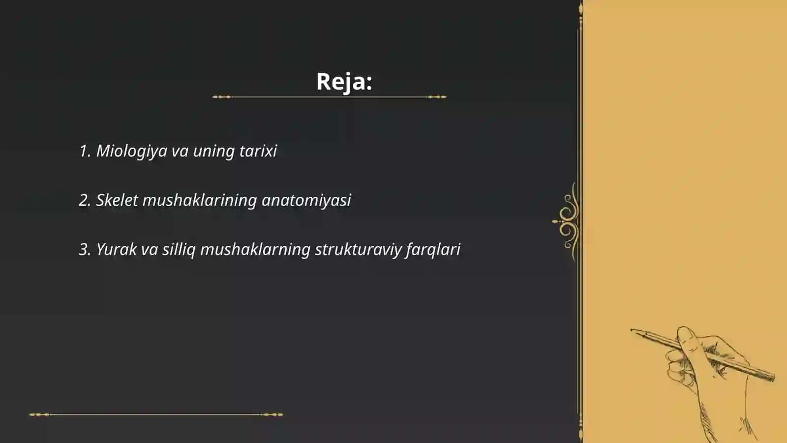 Miologiya 2