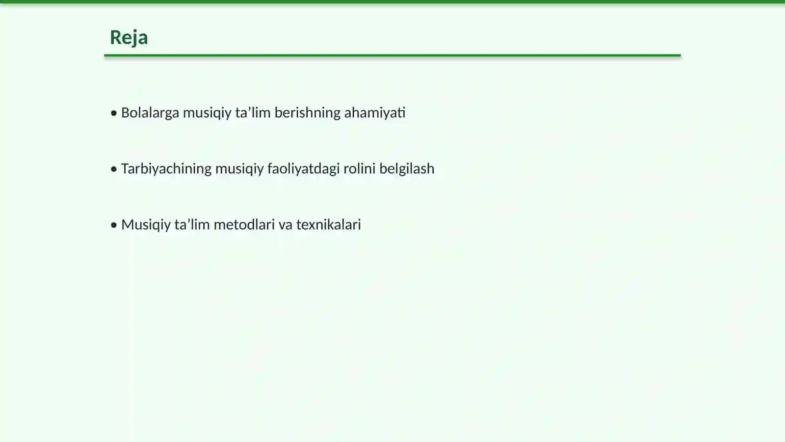 MTTda bolalarga musiqiy taʼlim berishda tarbiyachining faoliyati 2
