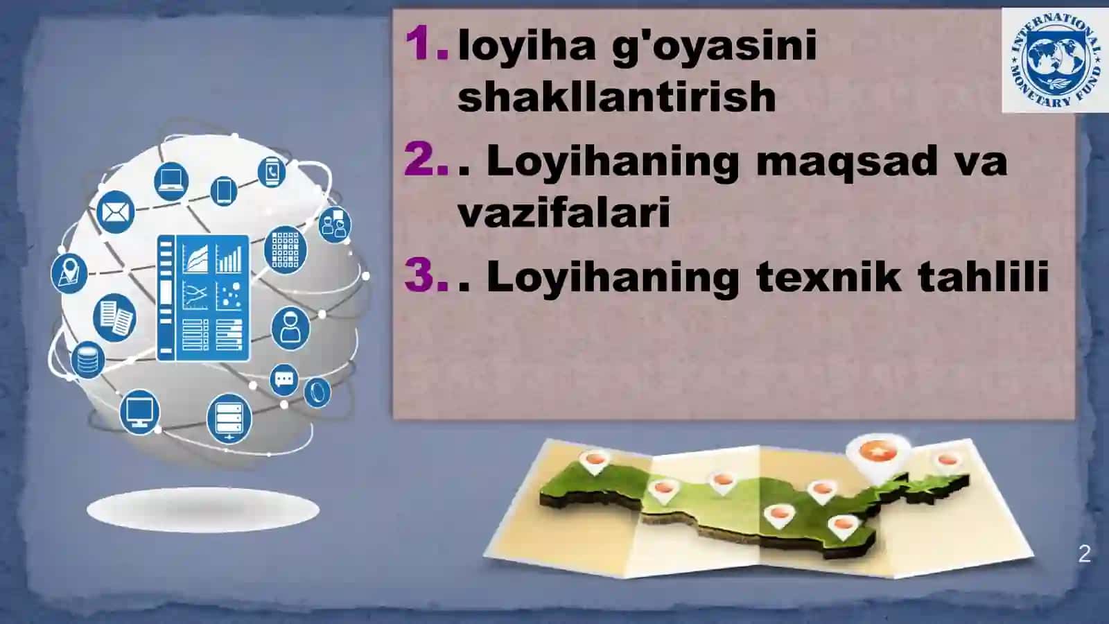 Loyiha goyasini (konsesyasi)shakllantirish va loyihani tahlil qilish 2