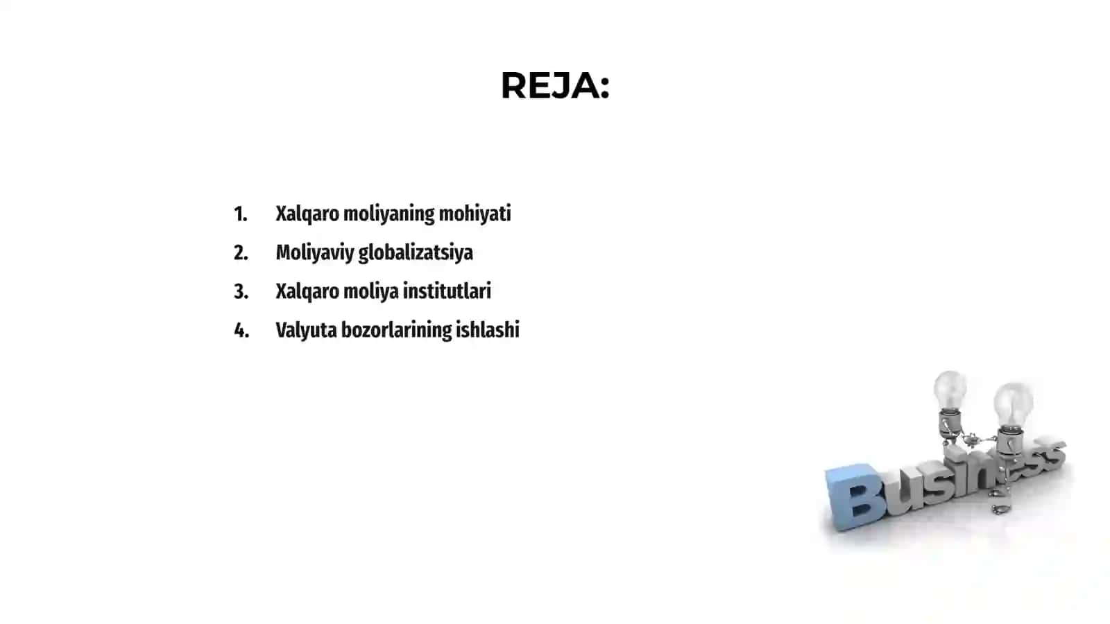Xalqaro moliya 2