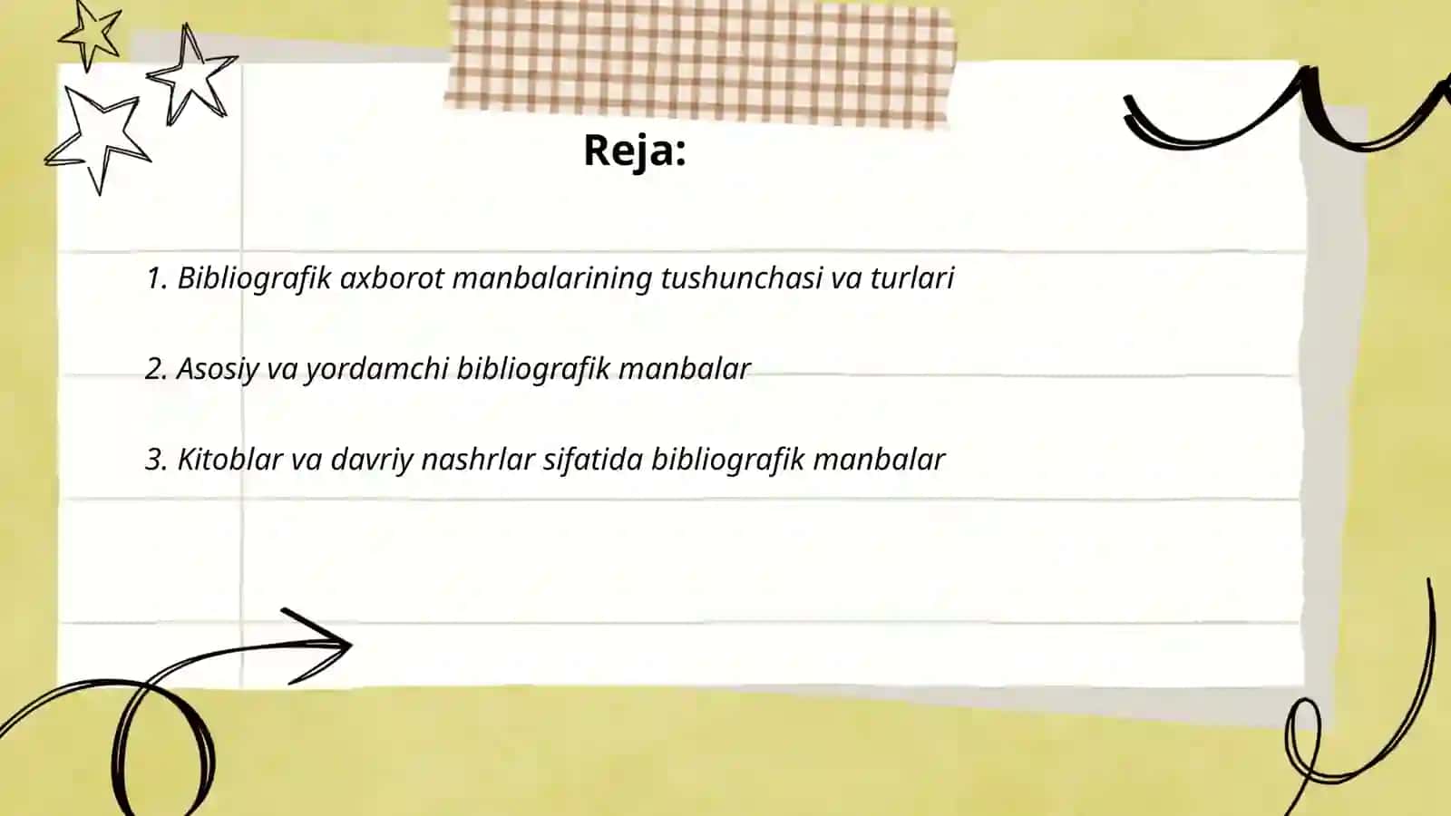 Bibliografik axborot manbalari 2