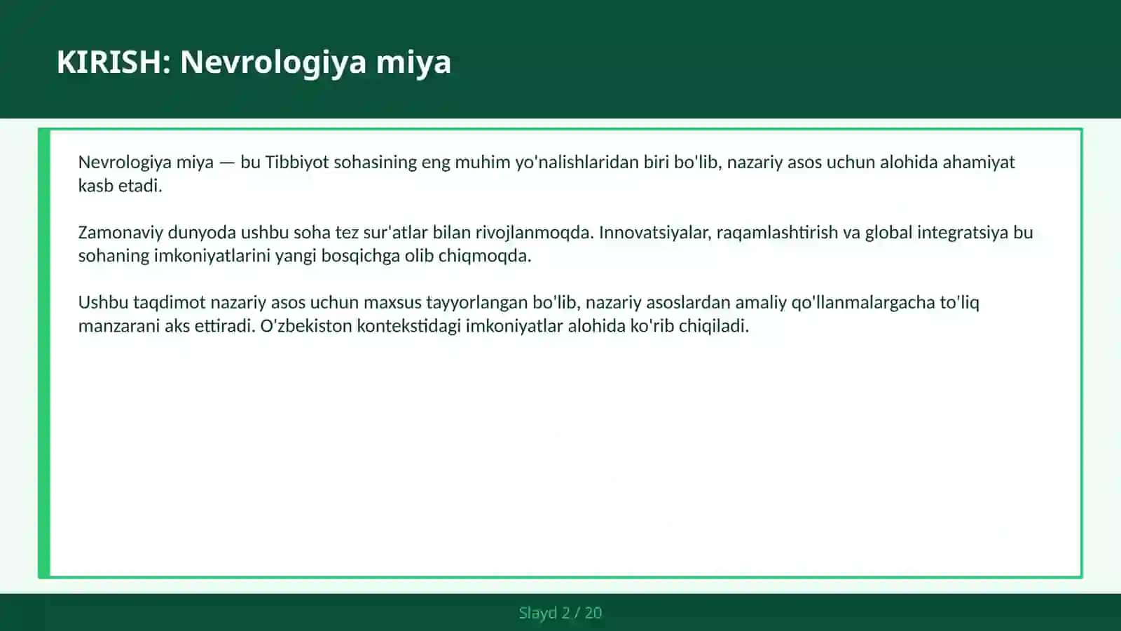 Nevrologiya miya 2