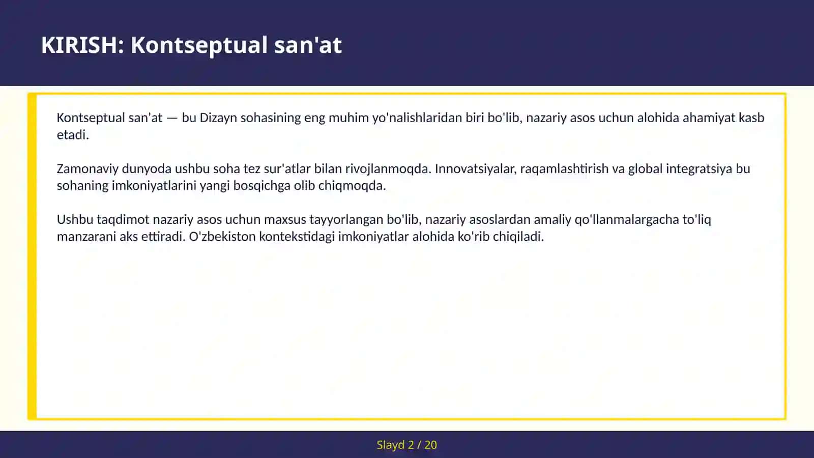 Kontseptual san'at 2