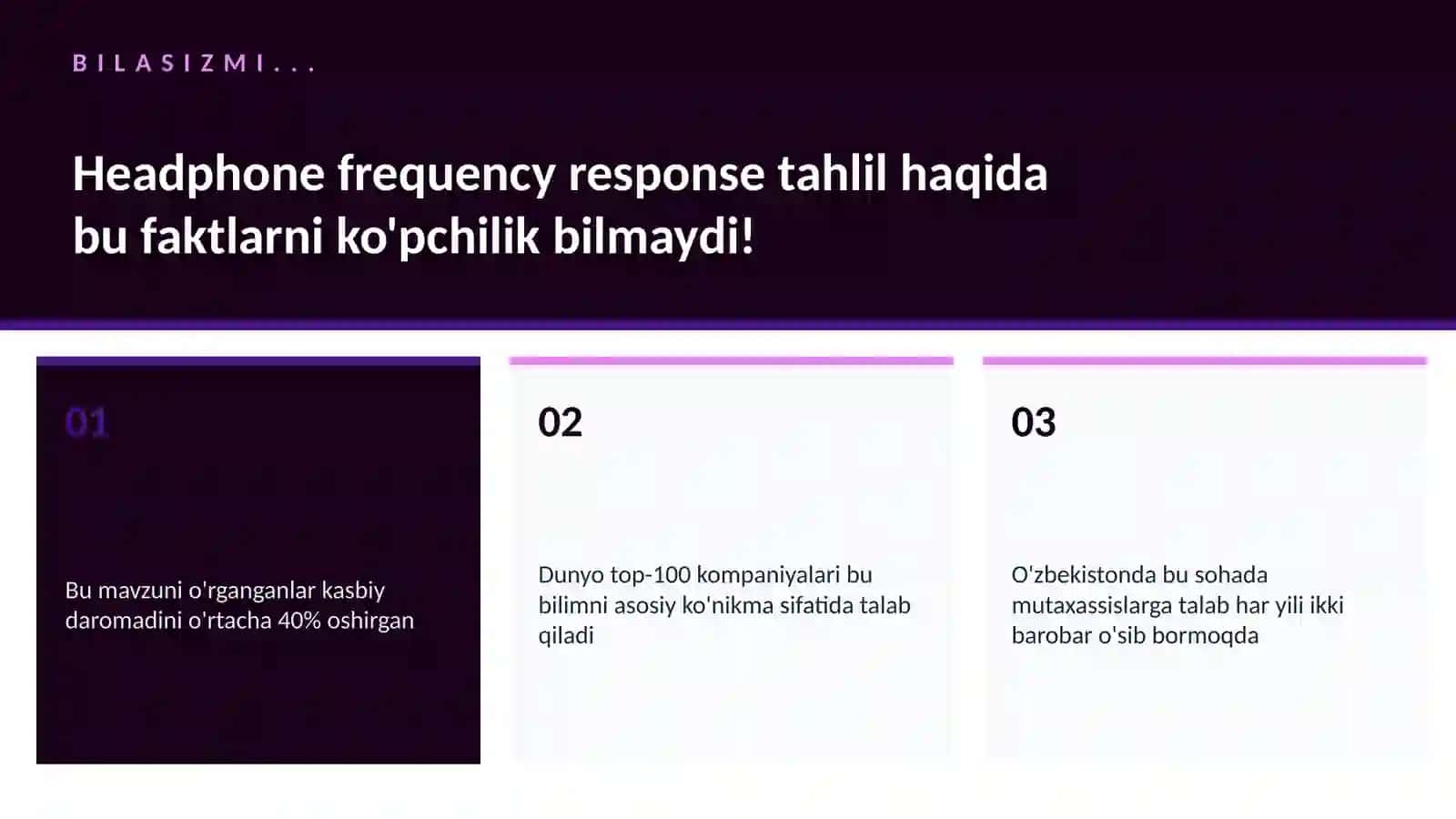 Headphone frequency response tahlil 2