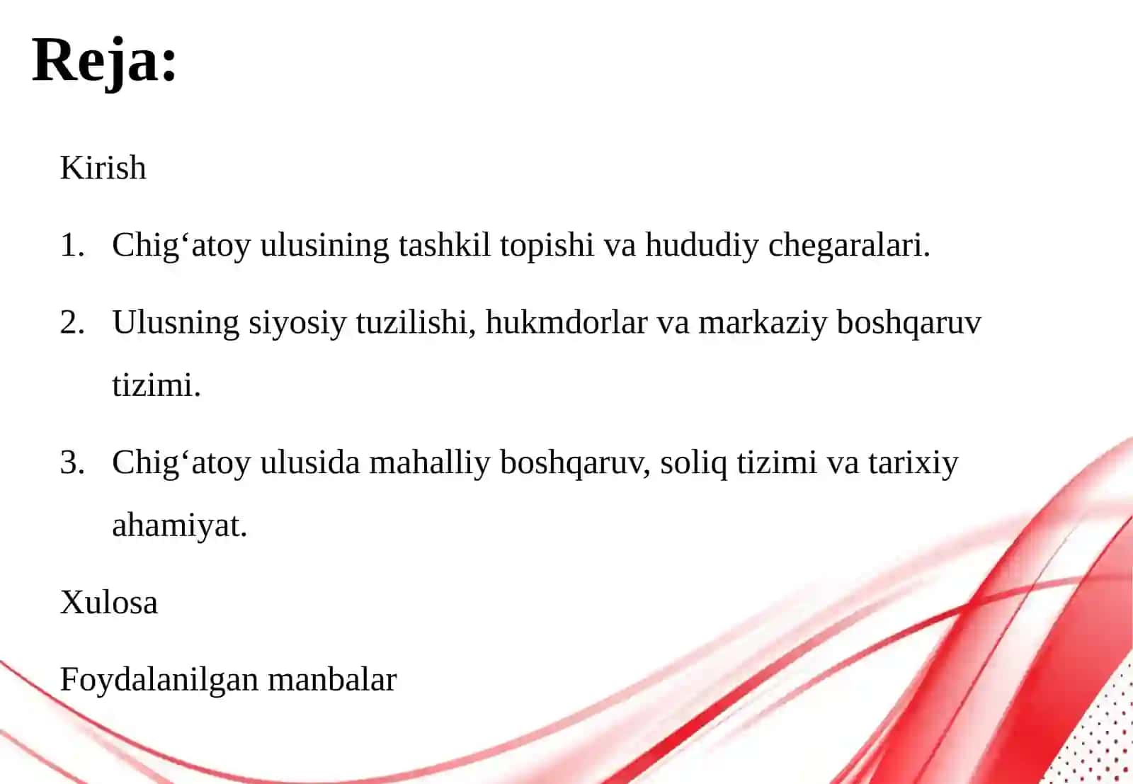 CHIG‘ATOY ULUSINING TASHKIL TOPISHI: HUDUDI, SIYOSIY TUZILISHI VA BOSHQARUV TIZIMI 2