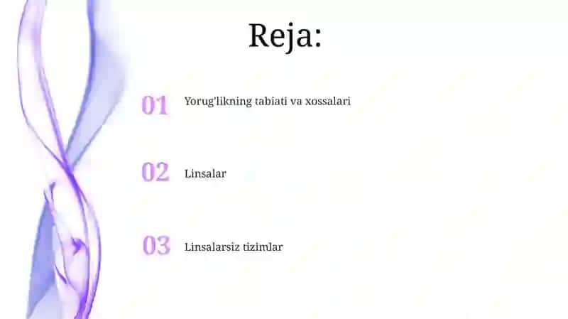 Yorug'likning tabiati va xossalari 2