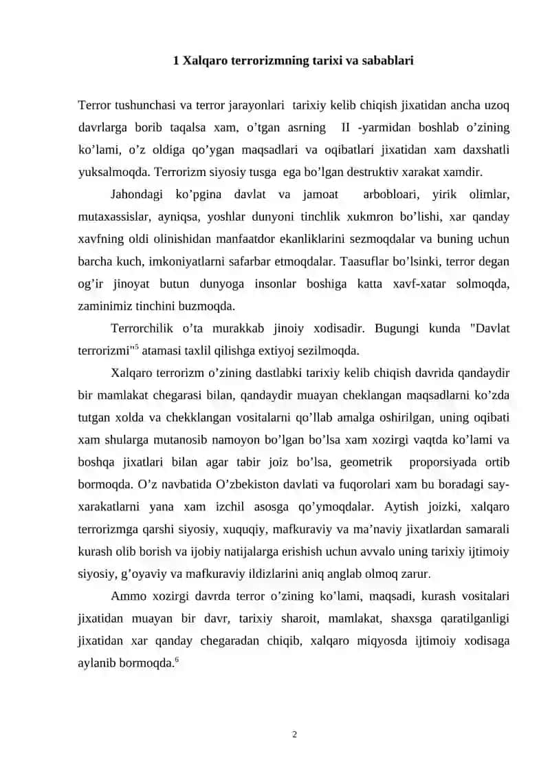 DINIY EKSTREMIZM VA TERRORIZMGA QARSHI KURASH 2