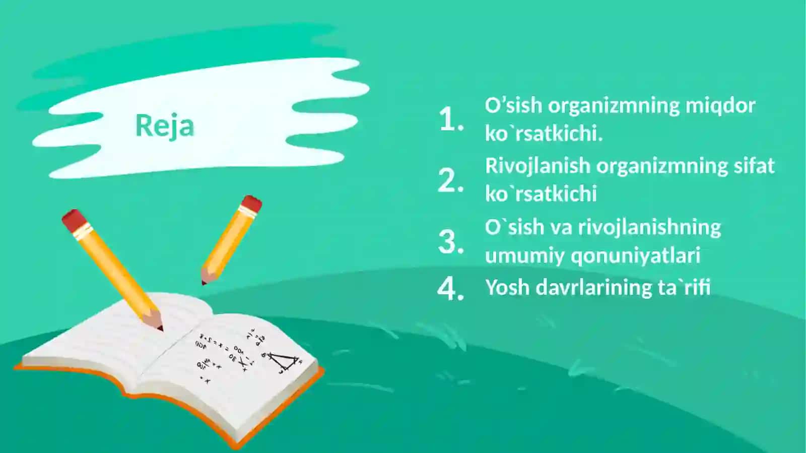 BOLALAR O`SISHI VA RIVOJLANISHINING UMUMIY QONUNIYATLARI 2