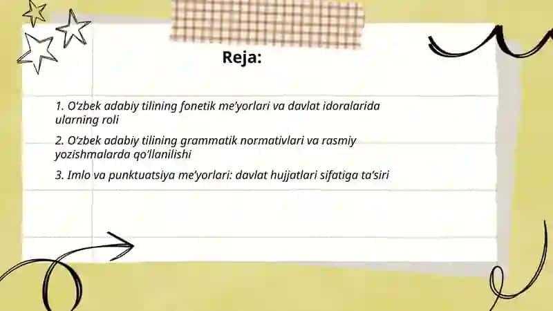 Oʻzbek adabiy til meʼyorlari 2