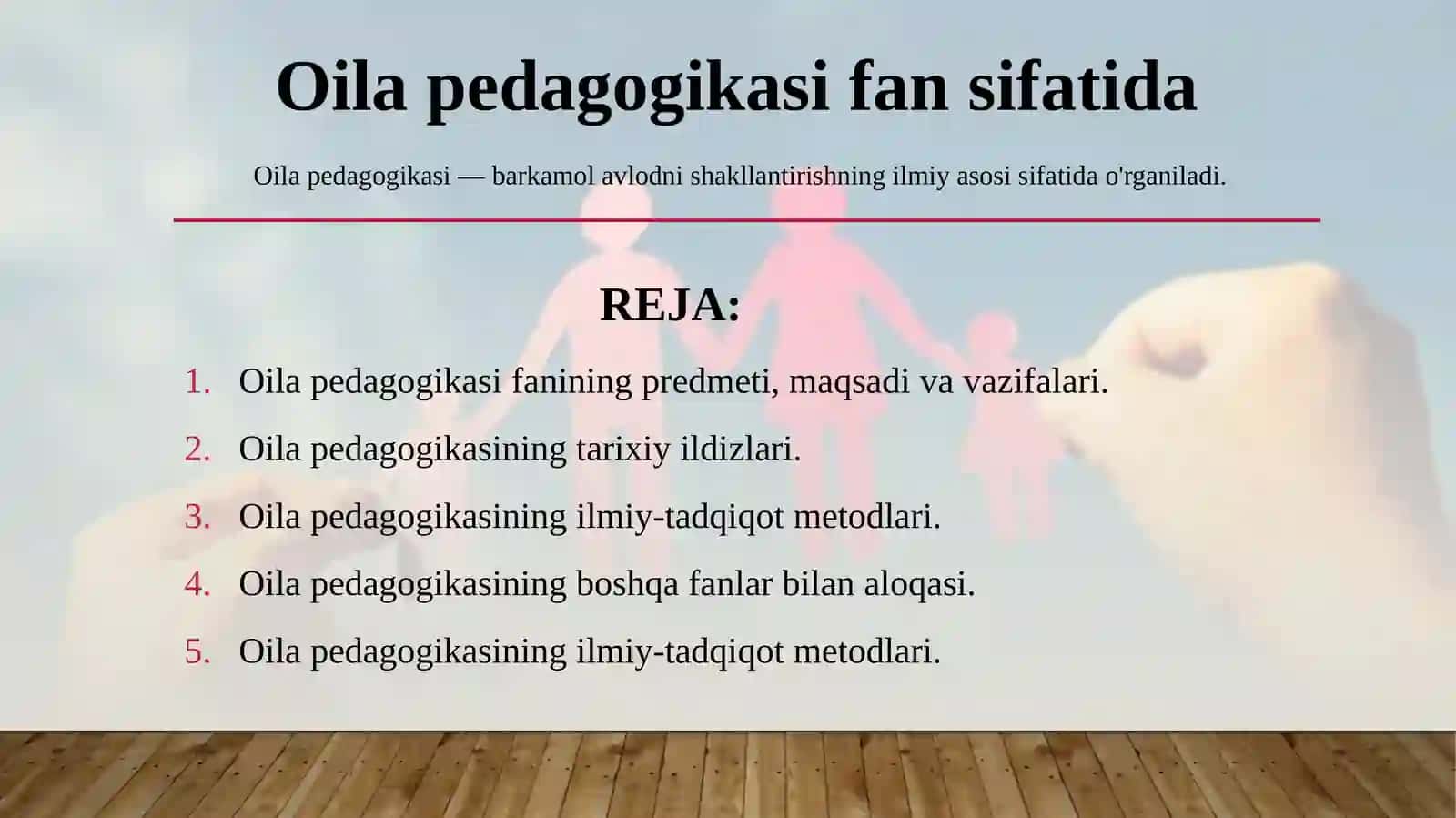 Oilapedagogikasifansifatida 2