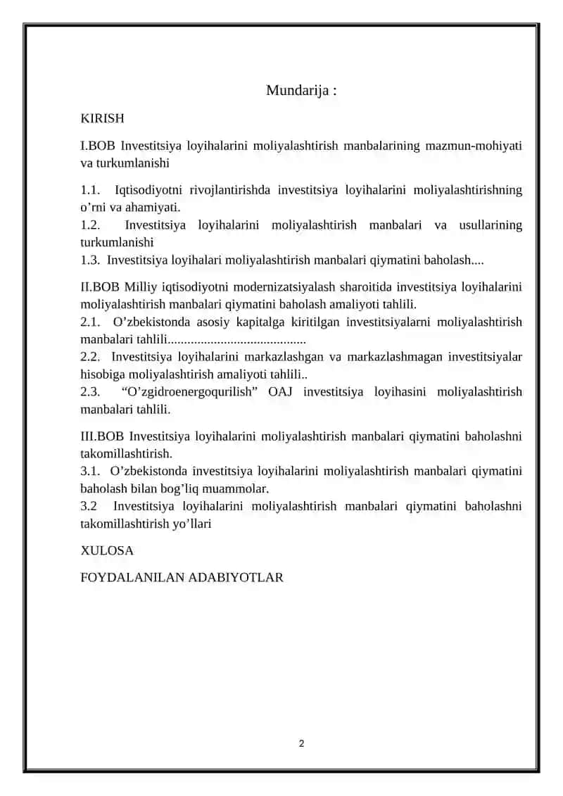 Iqtisodiyotni modernizatsiyalashda moliyaning roli . 2