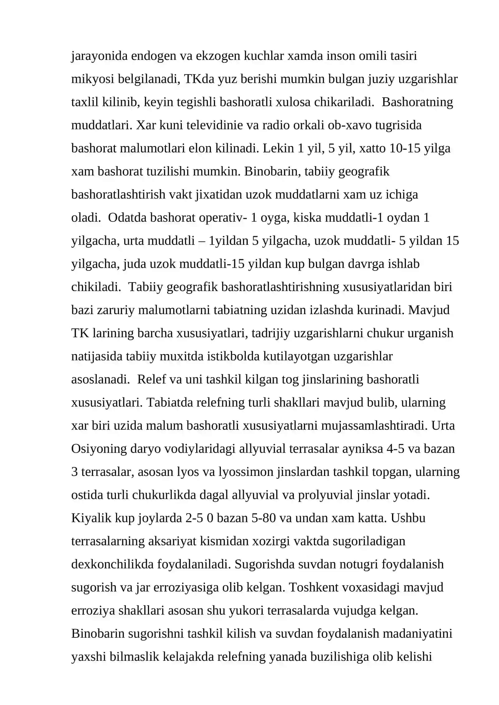 Geografik bashoratlar 2