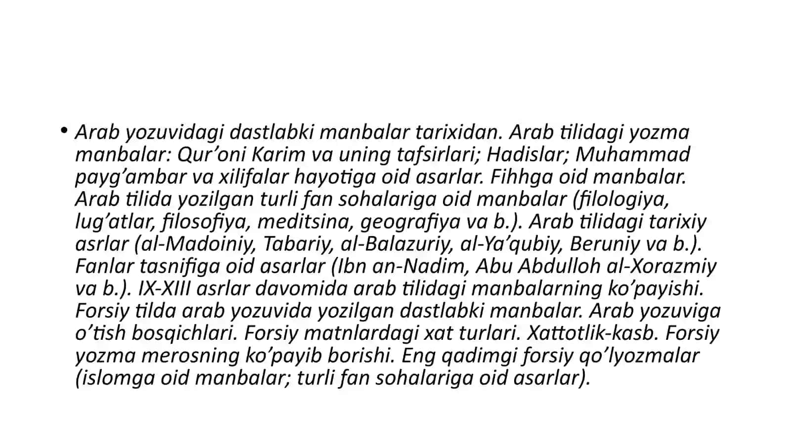Arabyozuvi dagi forsiy turkiy manbalar 2