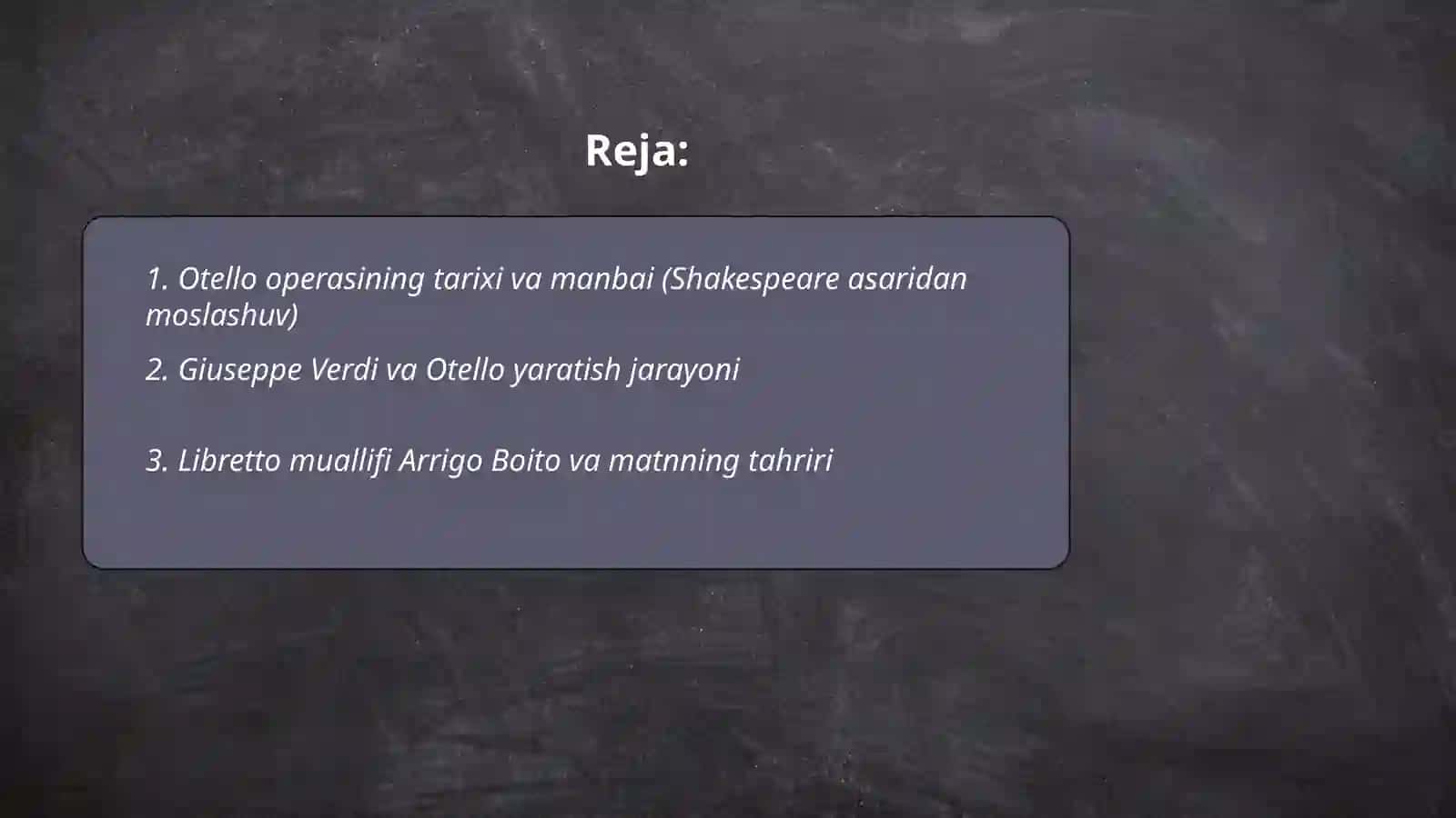 Otello 2