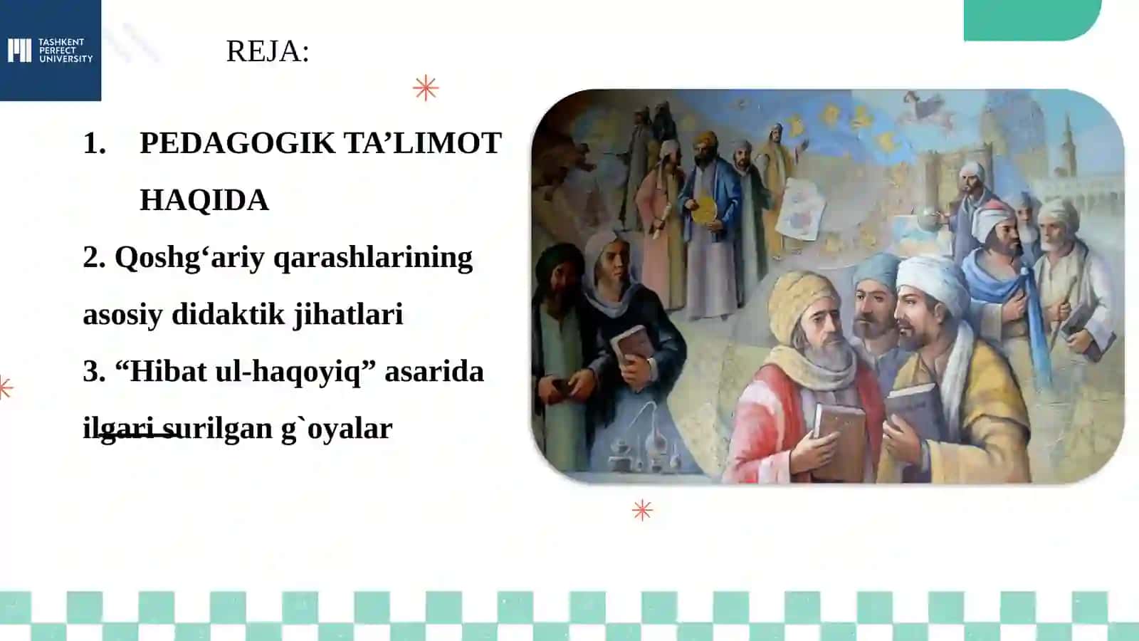 SHARQ PEDAGOGIK TA’LIMOTIDA TA’LIMIY-AXLOQIY QARASHLAR 2
