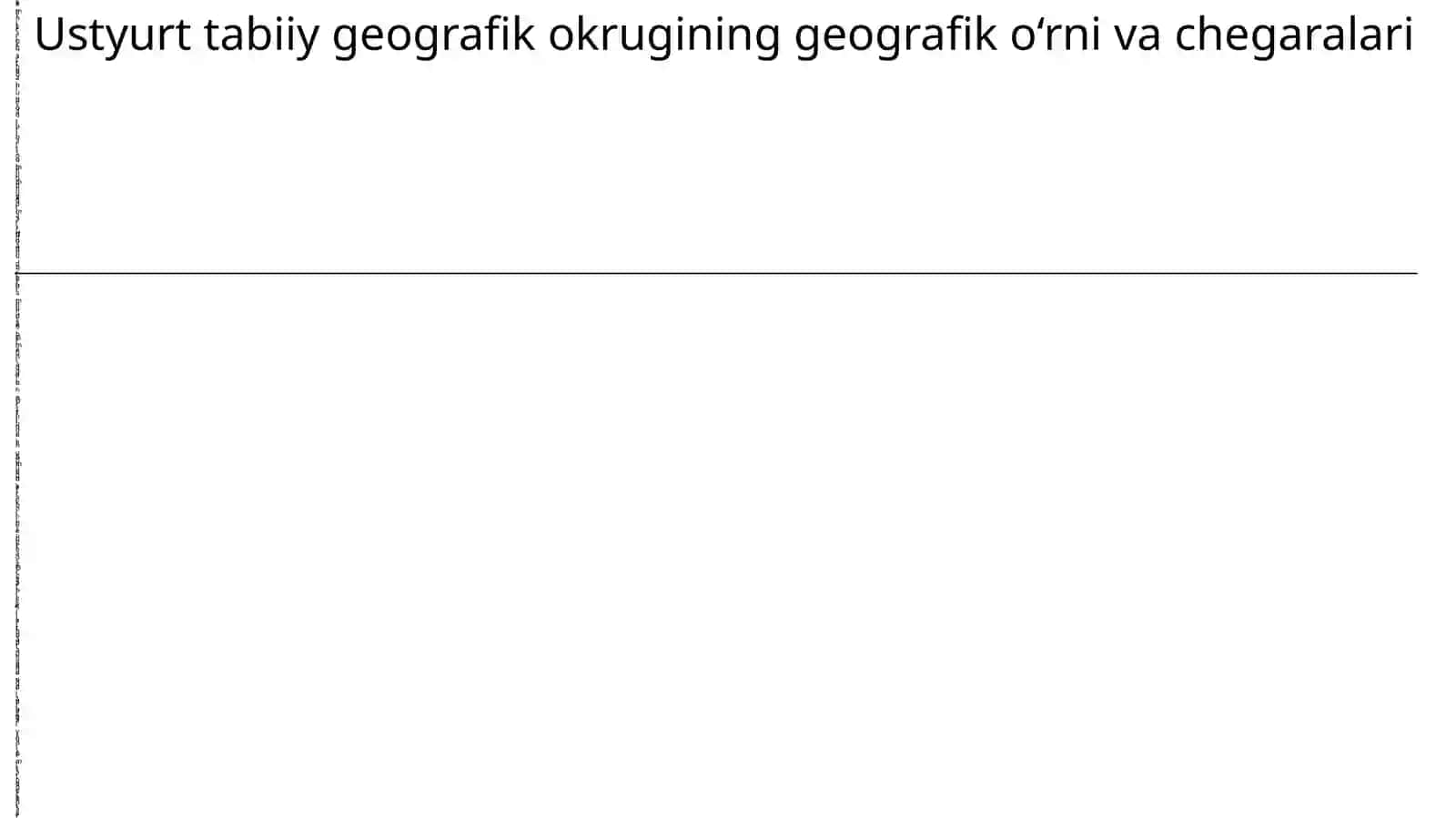 USTYURT TABIIY GEOGRAFIK OKRUGI 2
