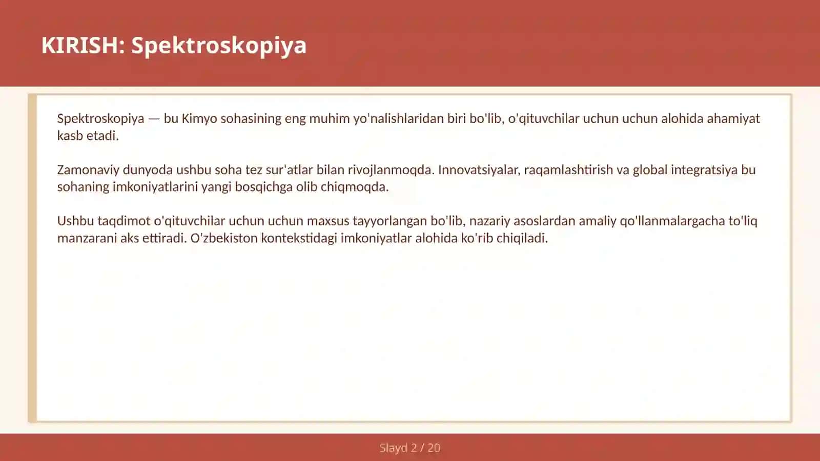 Spektroskopiya 2