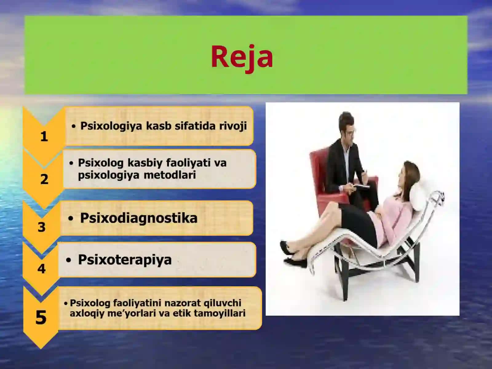 Psixologiya kasb sifatida 2