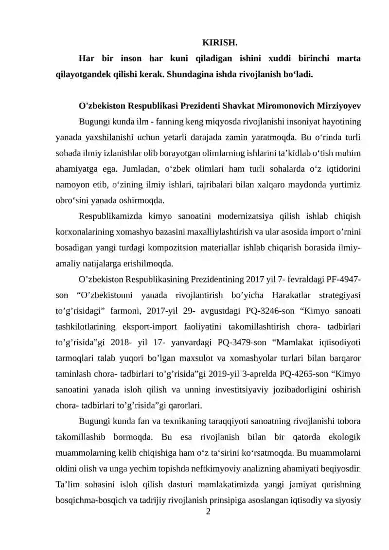 Gazlardan suyuqlik olish jarayonlari va katalizatorlar. 2