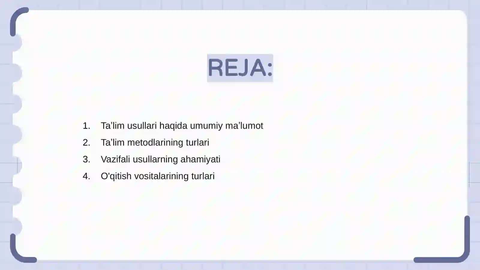 Taʼlim usullari metodlari va vositalari 2