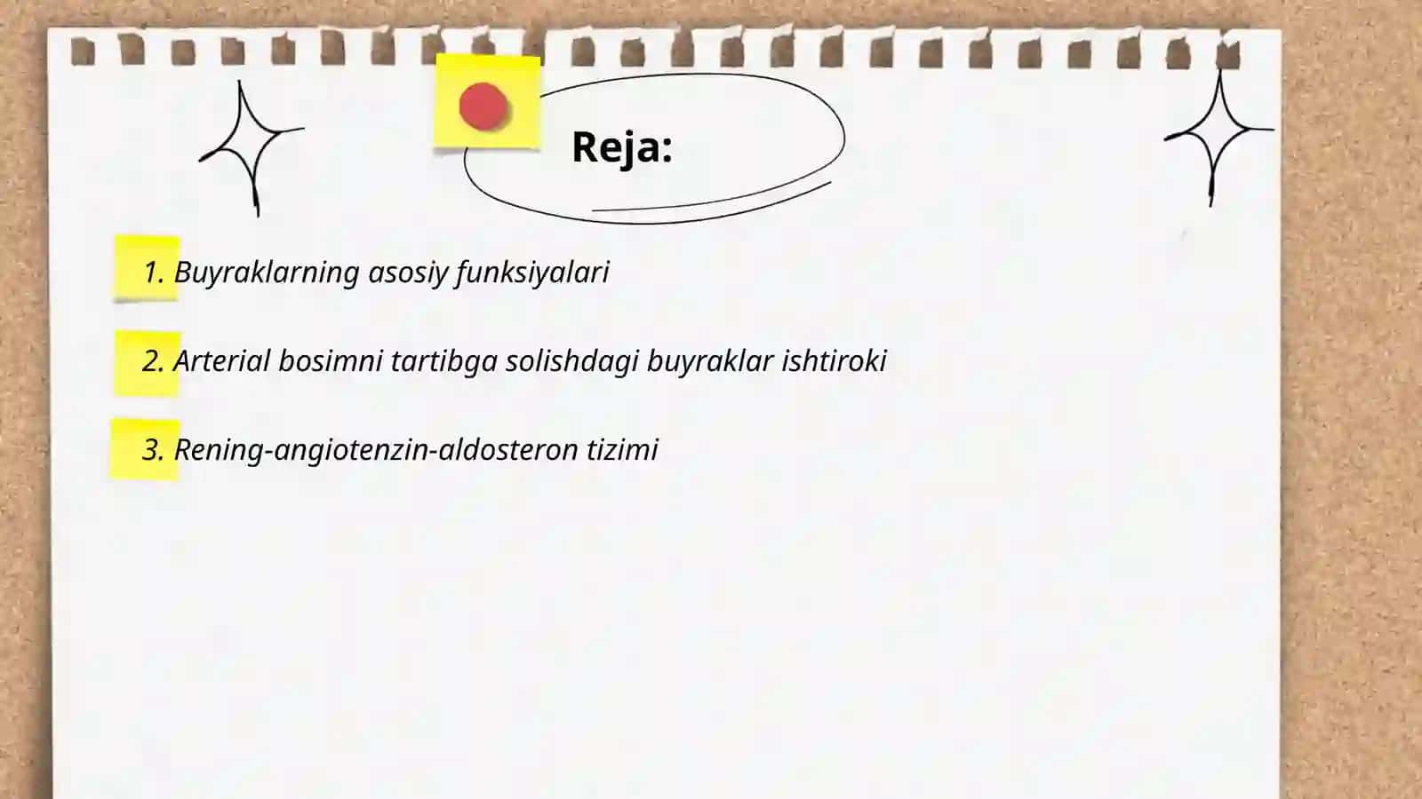 Buyraklarning asosiy funksiyalari 2