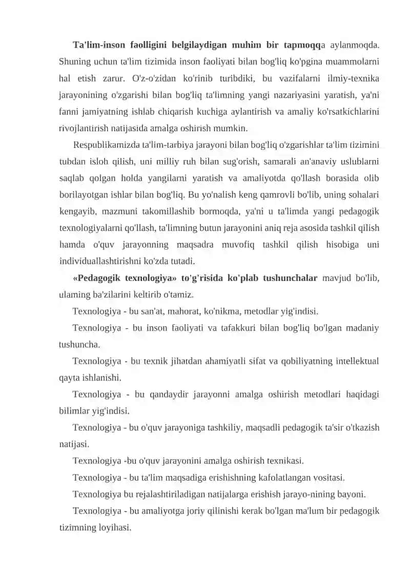 Pedagogik Texnologiya 2