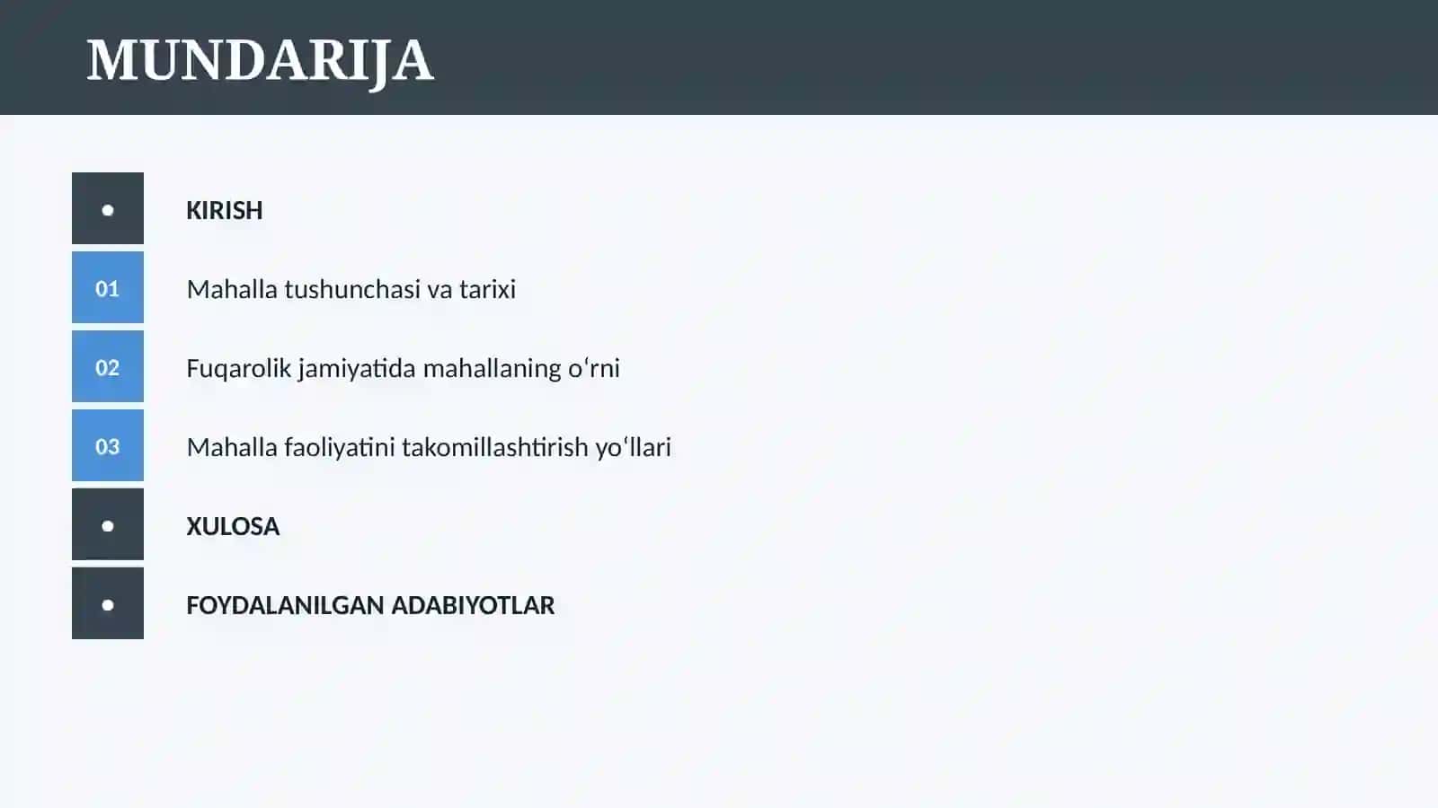 MAHALLA VA FUQAROLARNING O‘ZINI-O‘ZI BOSHQARISH ORGANLARI 2