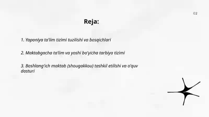 Yaponiya ta'lim tizimi 2