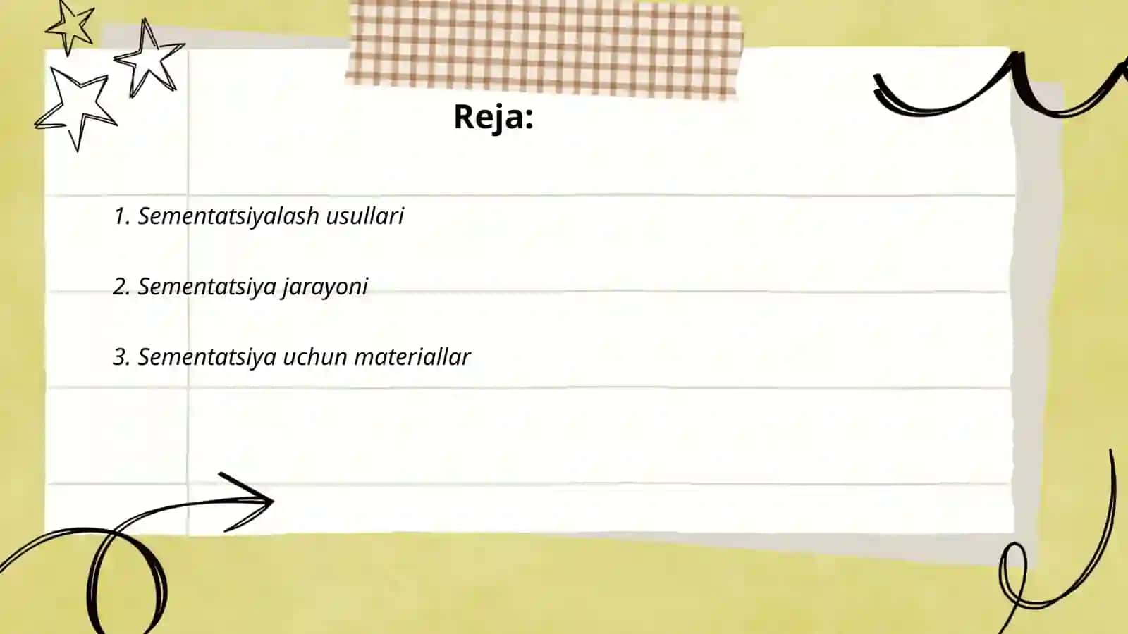 Smentatsiya usuli 2