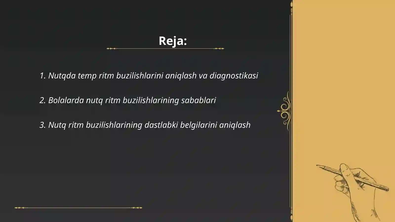 Nutqda temp ritm buzilishlari bo‘lgan bolalarning psixik xususiyatlari 2