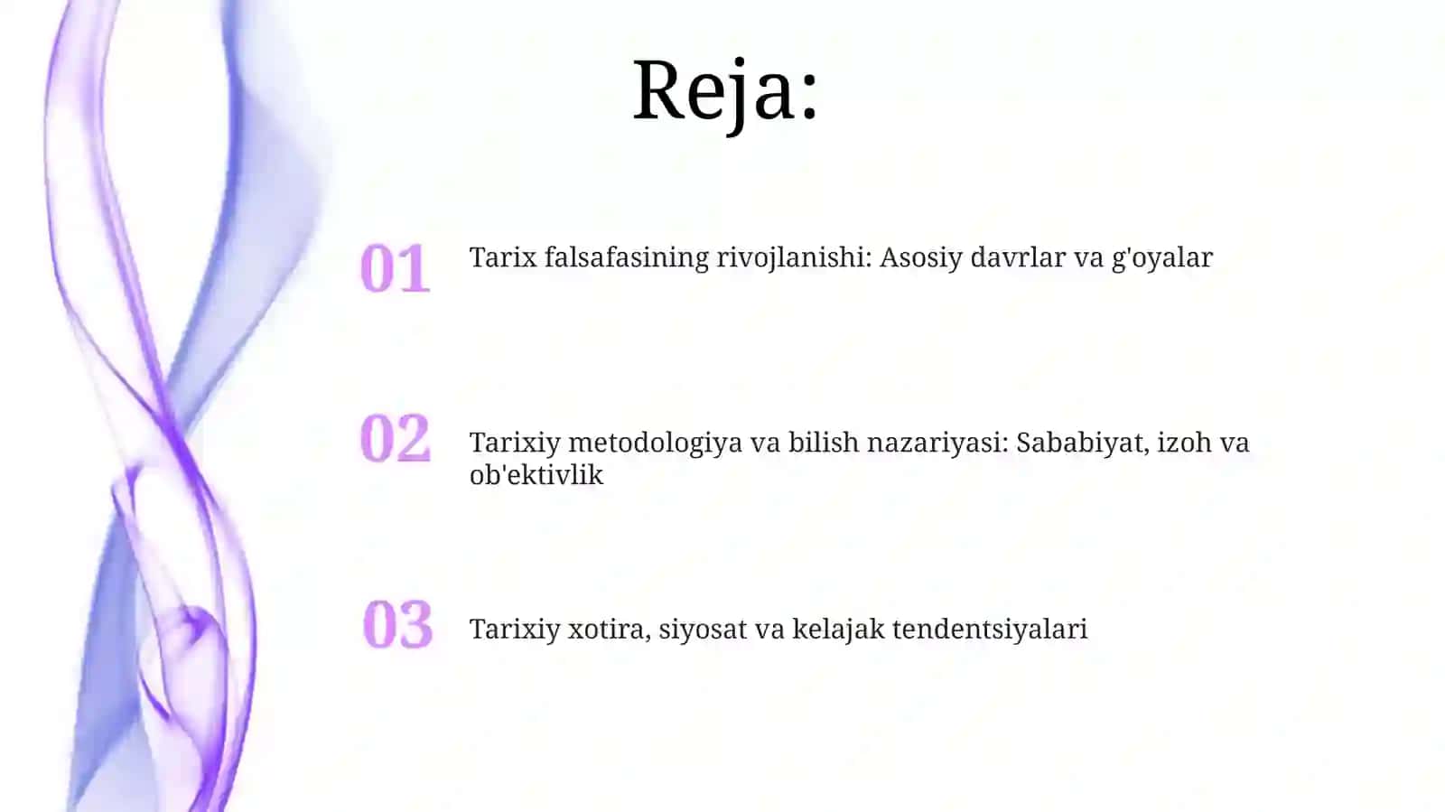 Tarix falsafasi tarxi 2