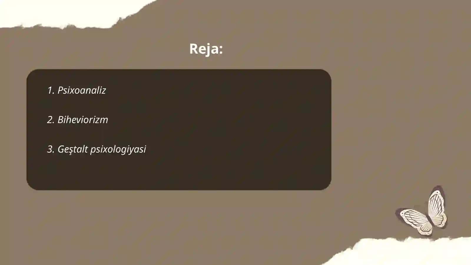 Psixologiya maktablari 2