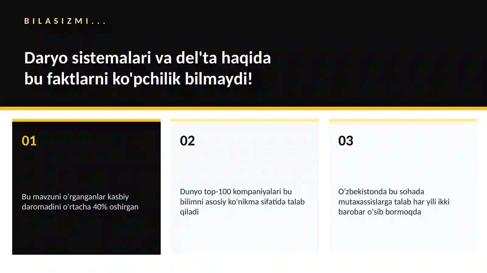 Daryo sistemalari va del'ta 2