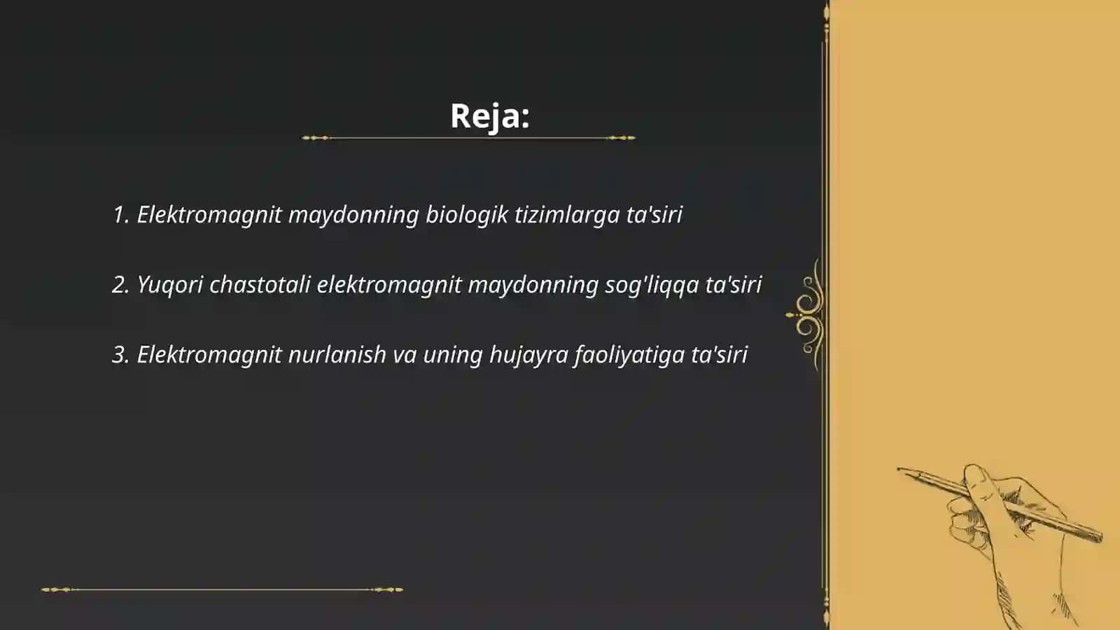 Elektromagnit maydonning organizmga tasiri 2