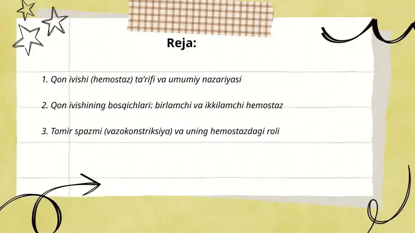 Qon ivishi va uning boshqichlari 2