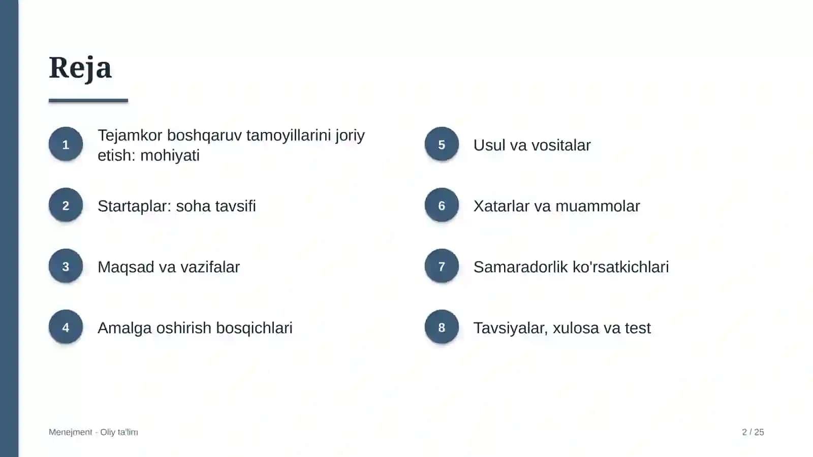 startaplarda tejamkor boshqaruv tamoyillarini joriy etish 9720 2