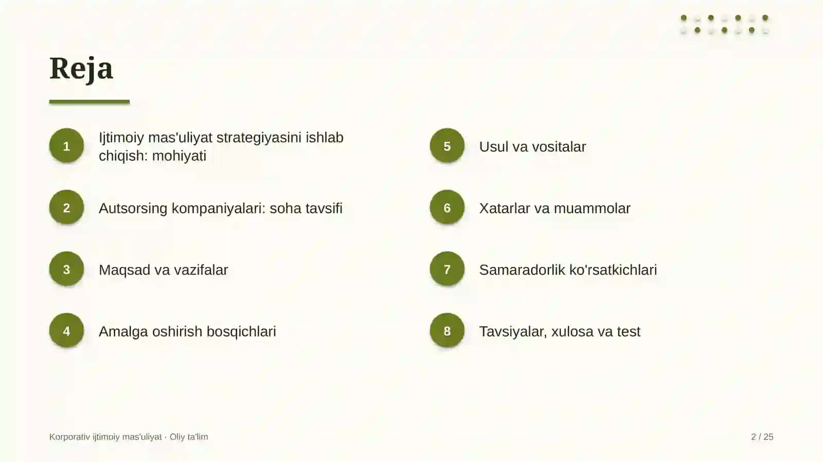 autsorsing kompaniyalarida ijtimoiy mas'uliyat strategiyasini ishlab chiqish 9483 2