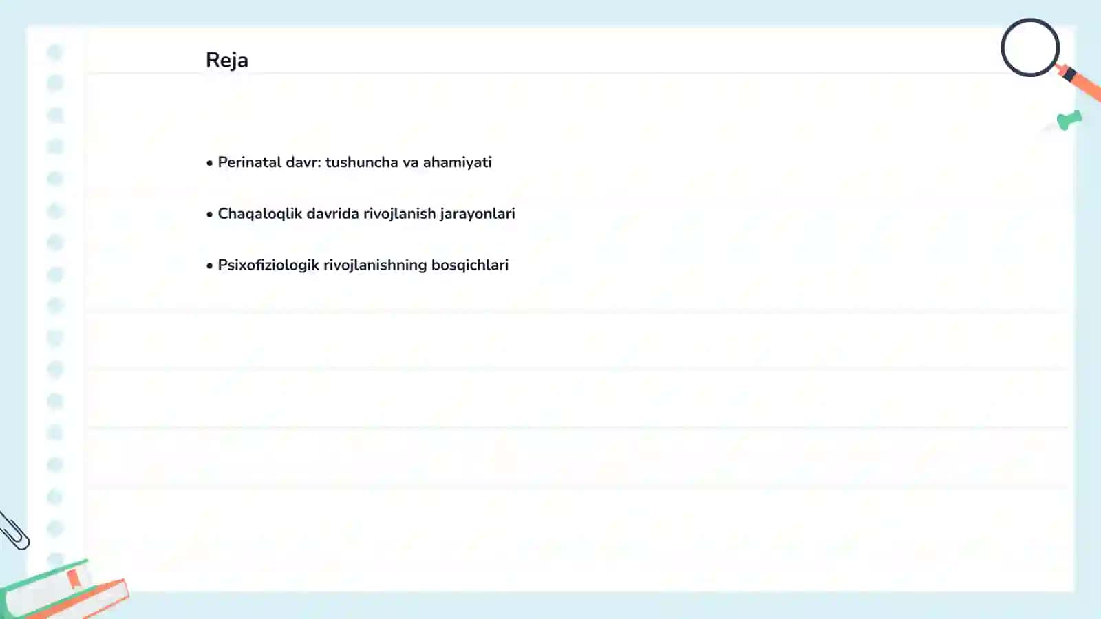 Perinatal va chaqaloqlik davrida psixofiziologik rivojlanishga xos xususiyatlar 2
