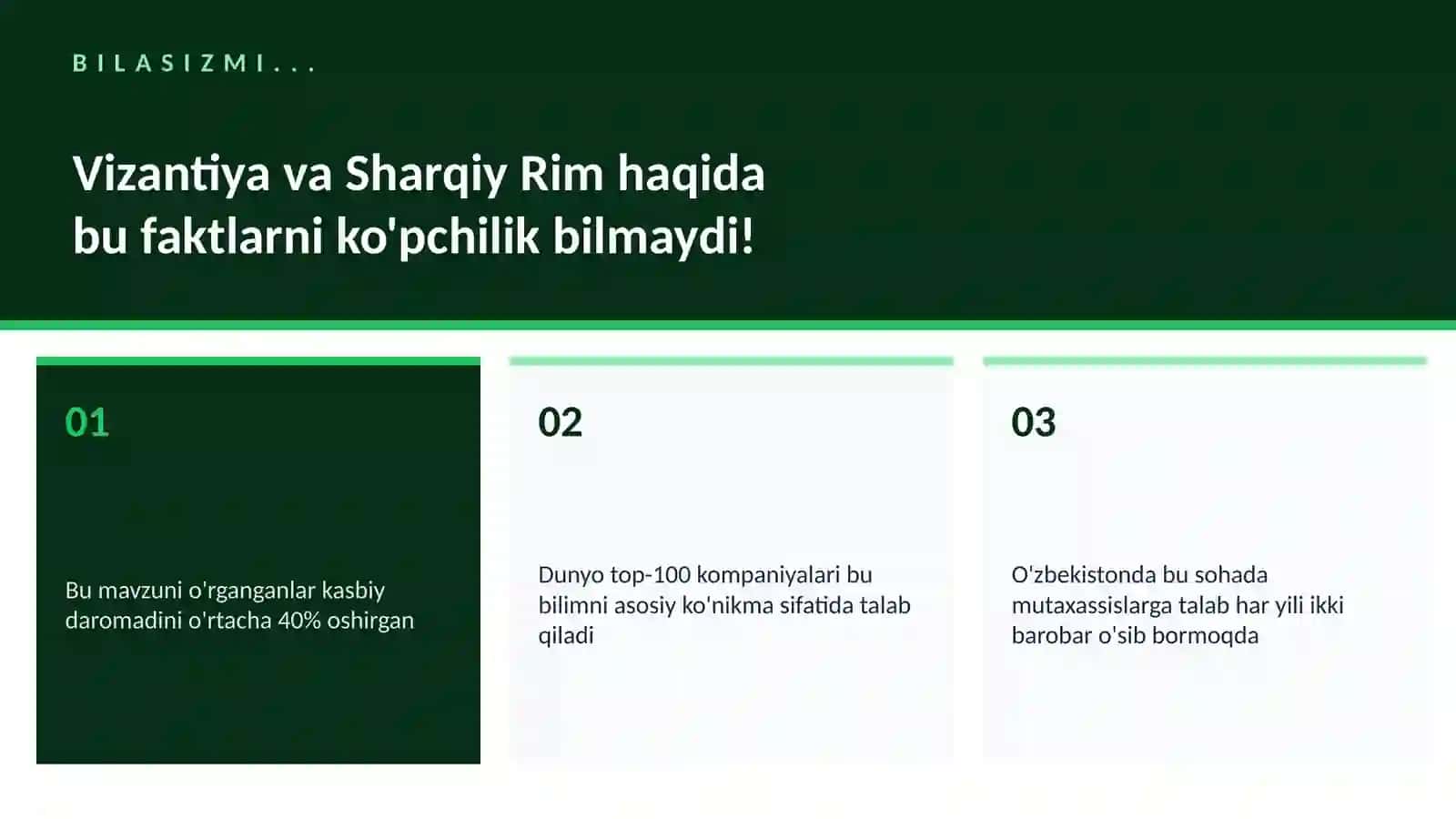 Vizantiya va Sharqiy Rim 2