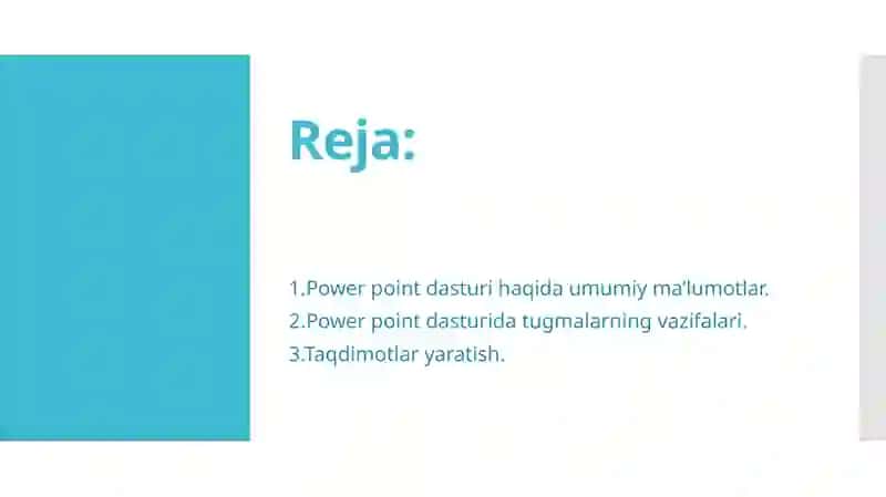 Powerpointdasturi 2
