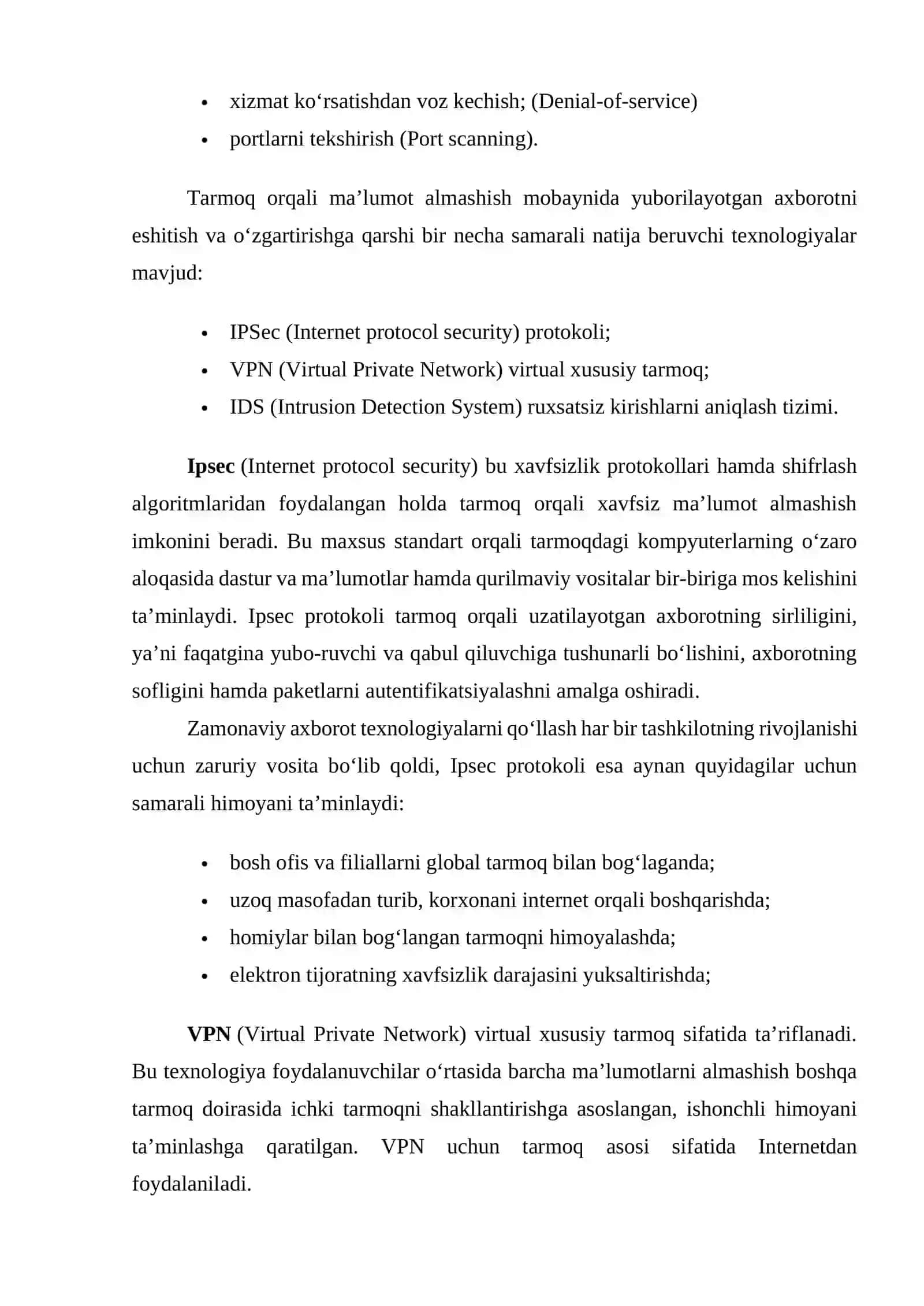 Tarmoqlarda axborotlarni himoyalashning kompleks yondashuvi 2