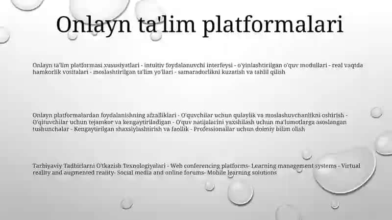 Tarbiyaviy Tadbirlarni OʻTkazish Texnologiyalari 2